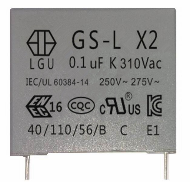 X2 310Vac系列安規電容器