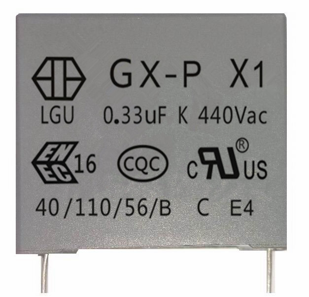 金屬化聚丙烯膜抗干擾電容(X1類 330Vac)